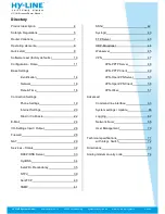 Предварительный просмотр 3 страницы HY-LINE hy-443p Manual