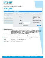 Предварительный просмотр 19 страницы HY-LINE hy-443p Manual