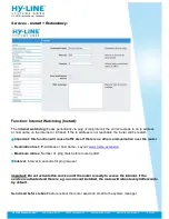 Предварительный просмотр 35 страницы HY-LINE hy-443p Manual