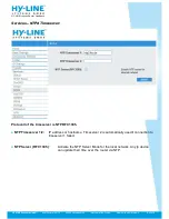 Предварительный просмотр 39 страницы HY-LINE hy-443p Manual