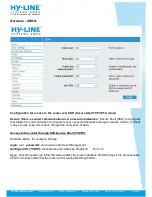 Предварительный просмотр 42 страницы HY-LINE hy-443p Manual