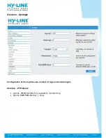 Предварительный просмотр 43 страницы HY-LINE hy-443p Manual