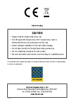 Preview for 12 page of Hy-Ram K8 LED Operating Instructions Manual