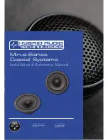 Preview for 1 page of Hybrid Audio Technologies mirus series Installation & Reference Manual