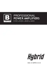 Preview for 16 page of Hybrid B Series User Manual