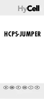 Preview for 1 page of HyCell HCPS-JUMPER Manual