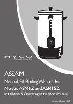 Preview for 1 page of Hyco ASSAM ASM6Z Installation & Operating Instructions