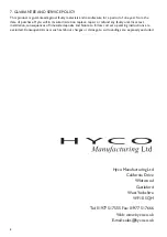 Preview for 4 page of Hyco ASSAM ASM6Z Installation & Operating Instructions