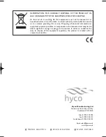 Предварительный просмотр 12 страницы Hyco DF20LL Instruction Manual