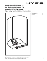 Hyco Handyflow HF05L Operating And Installation Instructions предпросмотр