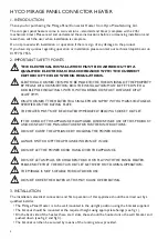 Preview for 2 page of Hyco MG1000T Installation & Operating Instruction Manual