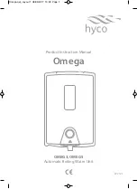 Preview for 1 page of Hyco Omega OMEG3 Product Instruction Manual