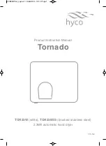 Preview for 2 page of Hyco Tornado TOR23BSS Product Instruction Manual