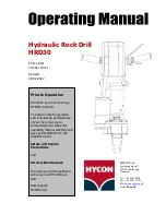 HYCON 19471 Operating Manual предпросмотр