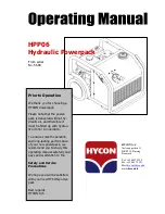 HYCON HPP06 Operating Manual preview