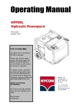 HYCON HPP09L Operating Manual preview