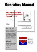 Preview for 1 page of HYCON HWP2 Operating Manual