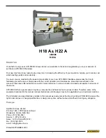 Hyd-Mech H18 A Manual preview