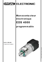 Предварительный просмотр 29 страницы HYDAC ELECTRONIC EDS 4000 User Manual