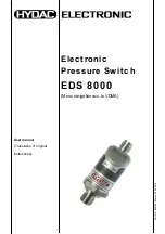 Предварительный просмотр 23 страницы HYDAC ELECTRONIC EDS 8000 User Manual