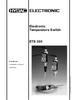 Preview for 23 page of HYDAC ELECTRONIC ETS 300 User Manual