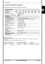 Preview for 9 page of HYDAC ELECTRONIC ETS 4100 HART Operating Instructions Manual