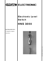 Preview for 31 page of HYDAC ELECTRONIC HNS 3000 Series Operating Instructions Manual