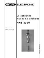 Preview for 61 page of HYDAC ELECTRONIC HNS 3000 Series Operating Instructions Manual