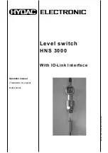 Preview for 49 page of HYDAC ELECTRONIC HNS 3000 Operation Manual