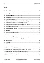 Preview for 2 page of HYDAC ELECTRONIC HPT 500 Series Operating Manual