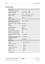 Preview for 34 page of HYDAC FILTER SYSTEMS CMP 1321 Operating And Maintenance Instructions Manual