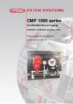 HYDAC FILTER SYSTEMS CMP1 0-2 Series Installation And Maintenance Instructions Manual preview