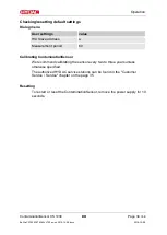 Preview for 34 page of HYDAC FILTER SYSTEMS ContaminationSensor CS 1939 Series Operating And Maintenance Instructions Manual