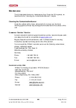 Preview for 35 page of HYDAC FILTER SYSTEMS ContaminationSensor CS 1939 Series Operating And Maintenance Instructions Manual