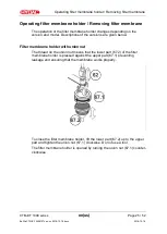 Предварительный просмотр 25 страницы HYDAC FILTER SYSTEMS CTM-EF Operating And Maintenance Instructions Manual