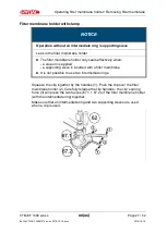 Предварительный просмотр 27 страницы HYDAC FILTER SYSTEMS CTM-EF Operating And Maintenance Instructions Manual