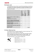 Предварительный просмотр 36 страницы HYDAC FILTER SYSTEMS CTM-EF Operating And Maintenance Instructions Manual