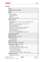 Preview for 3 page of HYDAC FILTER SYSTEMS CTM-SC 3 Series Operating And Maintenance Instructions Manual