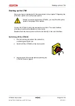 Preview for 28 page of HYDAC FILTER SYSTEMS CTM-SC 3 Series Operating And Maintenance Instructions Manual