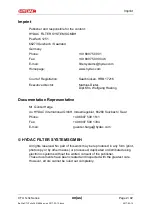 Preview for 2 page of HYDAC FILTER SYSTEMS CTU 1x3x Series Operating And Maintenance Instructions Manual