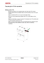 Preview for 24 page of HYDAC FILTER SYSTEMS CTU 1x3x Series Operating And Maintenance Instructions Manual