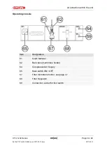 Preview for 34 page of HYDAC FILTER SYSTEMS CTU 1x3x Series Operating And Maintenance Instructions Manual