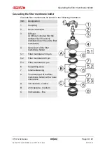 Preview for 39 page of HYDAC FILTER SYSTEMS CTU 1x3x Series Operating And Maintenance Instructions Manual