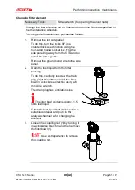 Preview for 61 page of HYDAC FILTER SYSTEMS CTU 1x3x Series Operating And Maintenance Instructions Manual