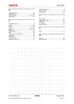 Preview for 88 page of HYDAC FILTER SYSTEMS CTU 1x3x Series Operating And Maintenance Instructions Manual