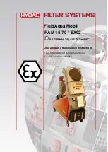 HYDAC FILTER SYSTEMS FAM-50-M-2-A-45-Z-Z-D-Z-1/-EX02-F Operating And Maintenance Instructions Manual preview