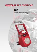 HYDAC FILTER SYSTEMS FCC Operating And Maintenance Instructions Manual preview