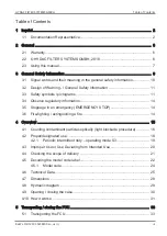 Предварительный просмотр 3 страницы HYDAC FILTER SYSTEMS FCU 1210 Operating And Maintenance Instructions Manual