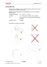 Preview for 17 page of HYDAC FILTER SYSTEMS FCU 2000-4 Series Operating And Maintenance Instructions Manual