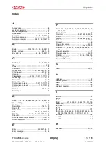 Preview for 116 page of HYDAC FILTER SYSTEMS FCU 2000-4 Series Operating And Maintenance Instructions Manual